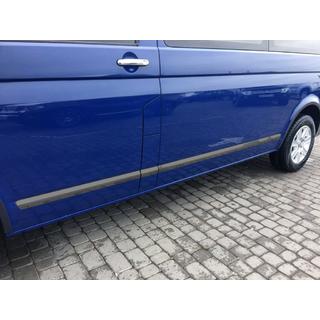 Türleisten (Edelstahl, Schwarz Chrom) Volkswagen T5 Transporter 2003-2010 Foto 1