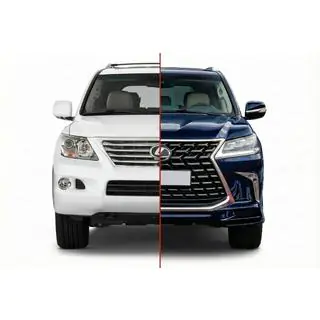 TRD 2021 Facelift Kit (mit Austausch der hinteren Kotflügel) Lexus LX570/450d 2008-2022 Foto 1