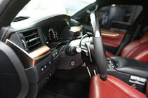 Lexus LX570/450d 2008-2022 Komplettes anatomisches Lenkrad (Carbon) Foto 5