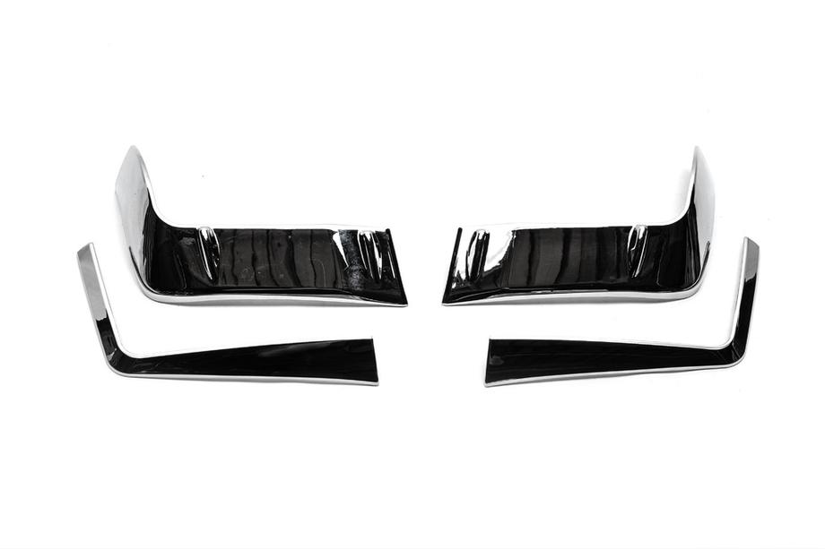 Toyota Land Cruiser 200 2007-2021 Chrom Rückleuchten Abdeckungen (2015+, 4-teilig, Kunststoff) Foto 6