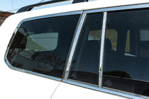 Lexus LX570/450d 2008-2022 Komplette Fenster- und Säulenverkleidung Edelstahl Foto 6