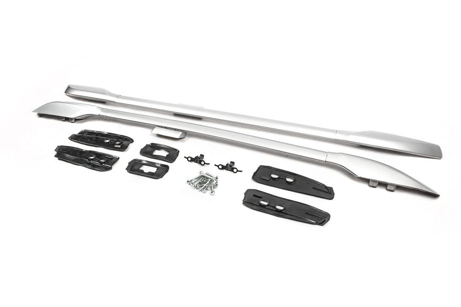 Toyota Land Cruiser Prado 150 2009-2023 Dachreling Originaldesign (Silber, 2 Stk) Foto 6