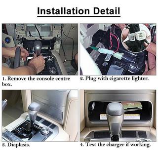 Kabelloses Handy-Ladegeraet Set (2015+) Toyota Land Cruiser 200 2007-2021 Foto 2