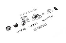 Mercedes-Benz Maybach Emblem Set Foto 3