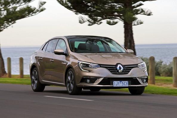 Übersicht der Renault Megane Limousine der vierten Inkarnation