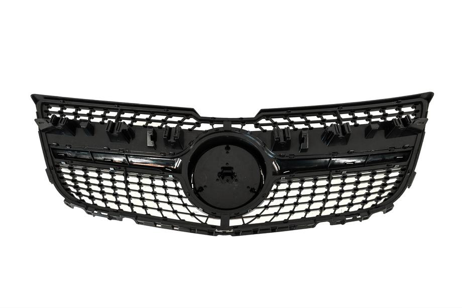 Mercedes GLK class X204 2008-2015 Frontgrill Diamond Silber (2013-2015) Für Kamera Foto 8