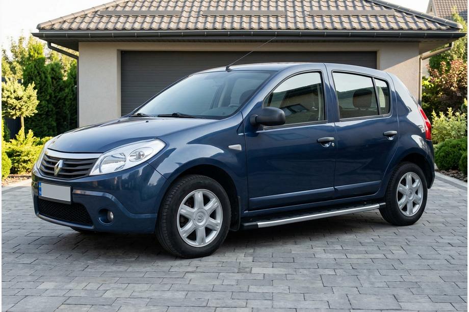 Renault Sandero 2007-2013 Seitenschweller Fullmond (2 Stk., Aluminium) Image