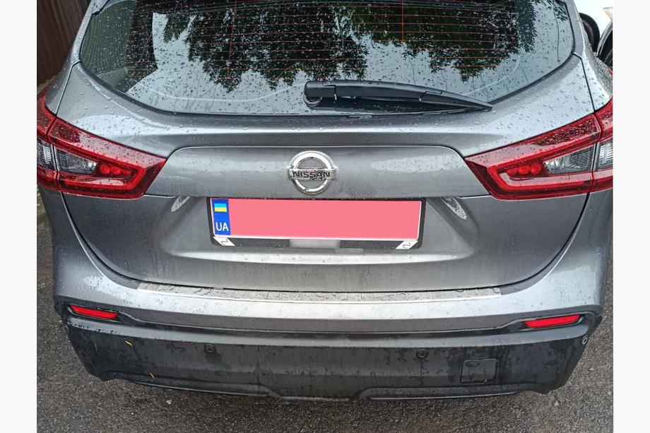 Nissan Qashqai 2014-2021 Heckstoßstangenschutz Carmos (2017-2021, Edelstahl) Foto 2