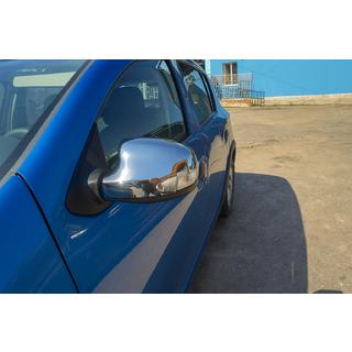 Spiegelabdeckungen (2 Stk., Edelstahl) Renault Sandero 2013-2022 Foto 1