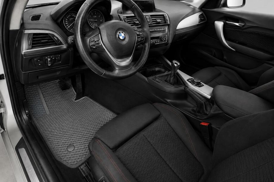 BMW 1 Series F20/F21 2011-2019 EVA Fußmatten (Grau) Foto 1