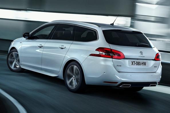 Durchsuchen Sie die aktualisierte Kombiversion Peugeot 308 SW Foto 8