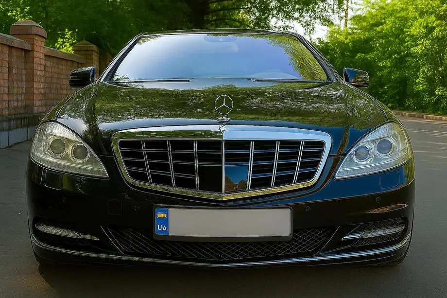 Mercedes S-class W221 2005-2013 GT Panamericana Kühlergrill (2009-2013) Foto 2
