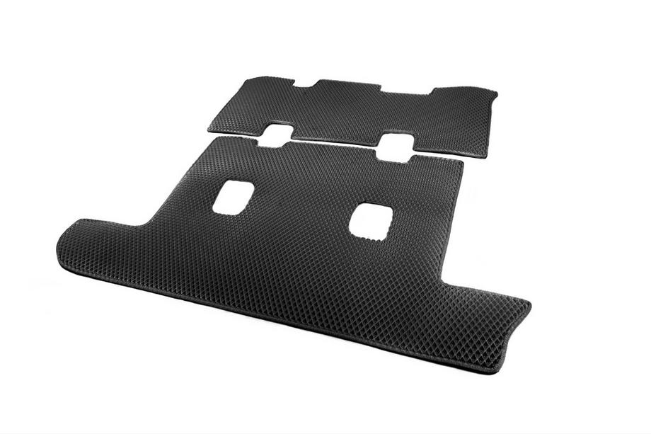 Lexus LX470 1998-2007 Kofferraummatte 2 Stk Schwarz (EVA, 7 Sitze) Foto 4