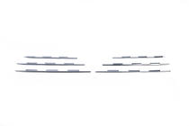 Peugeot Partner/Rifter 2019- Chrom Kühlergrill Abdeckungen (Edelstahl) OmsaLine - Italienischer Edelstahl Foto 3