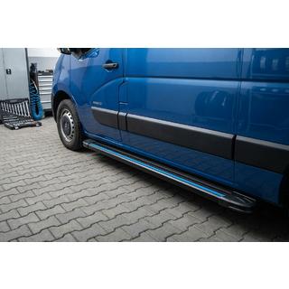 Seitenschweller Maya Blue (2 Stk., Aluminium) Opel Movano 2010-2021 Foto 1