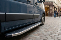 Opel Movano 2010-2021 Seitenschweller Black Line (2 Stk., Aluminium) Foto 1