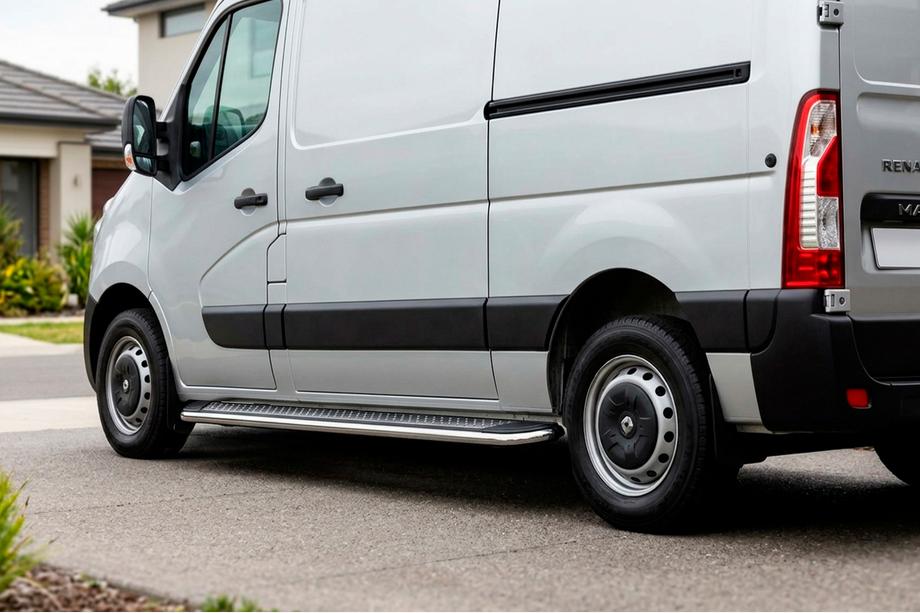 Renault Master 2011-2023 Trittbretter Maydos V2 (2 Stk., Aluminium) Image