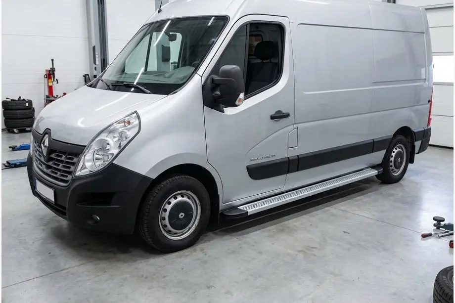 Renault Master 2011-2023 Seitenschweller Maya V2 (2 Stk., Aluminium) Mittlerer Radstand Foto 1
