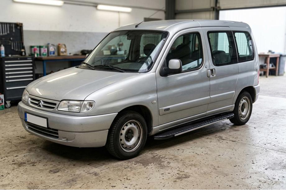 Citroen Berlingo 1996-2008 Trittbretter Bosphorus Grey (2 Stk., Aluminium) Image