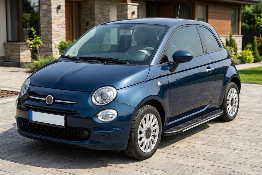 Fiat 500/500L 2013-2022 Trittbretter Bosphorus Grey (2 Stk., Aluminium) Image
