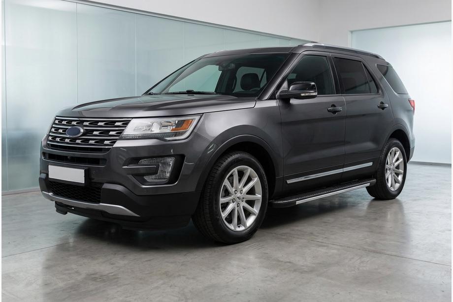 Ford Explorer 2011-2019 Trittbretter Bosphorus Grey (2 Stk., Aluminium) Image