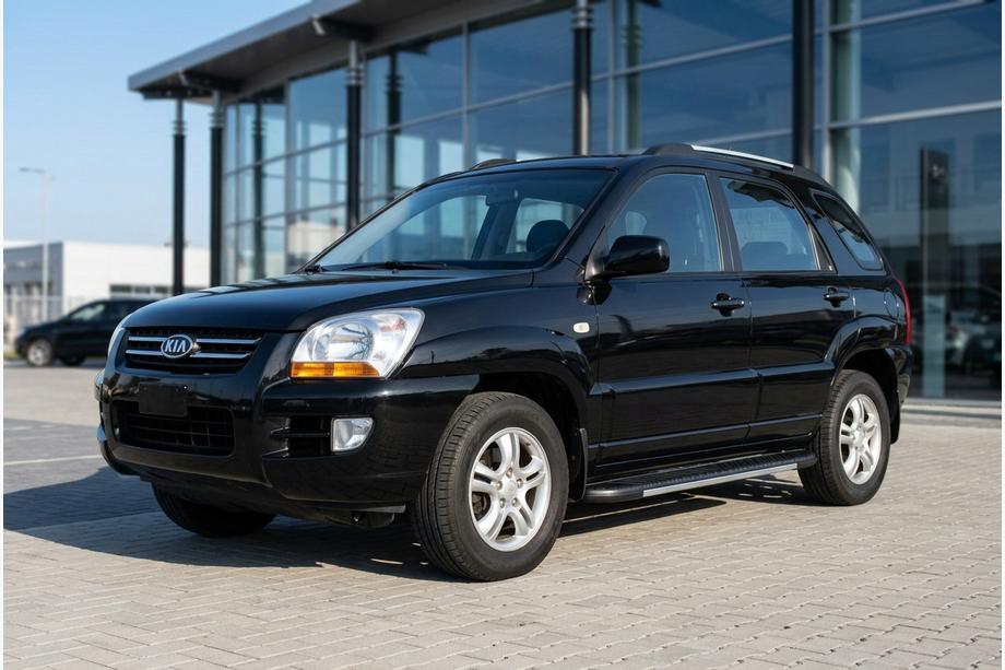 Kia Sportage 2004-2010 Trittbretter Bosphorus Grey (2 Stk., Aluminium) Foto 1