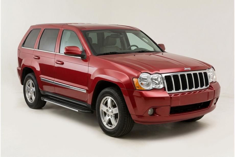 Jeep Grand Cherokee WK 2004-2010 Trittbretter Bosphorus Grey (2 Stk., Aluminium) Foto 1