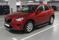 Mazda CX-5 2012-2017 Trittbretter Bosphorus Grey (2 Stk., Aluminium) Foto 1
