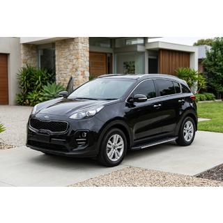 Trittbretter Bosphorus Grey (2 Stk., Aluminium) Kia Sportage 2015-2021 Foto 1