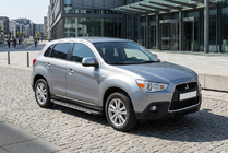 Mitsubishi ASX 2010-2023 Trittbretter Bosphorus Grey (2 Stk., Aluminium) Foto 1