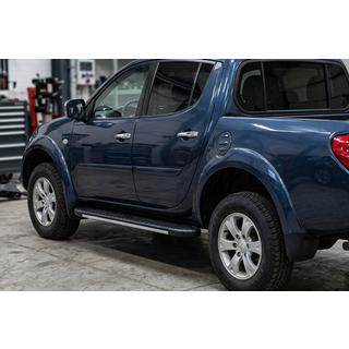 Trittbretter Bosphorus Grey (2 Stk., Aluminium) Mitsubishi L200 2006-2015 Foto 1