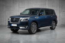 Nissan Patrol Y62 2010-2024 Seitenschweller Maydos V2 (2 Stk., Aluminium & Edelstahl) Foto 1