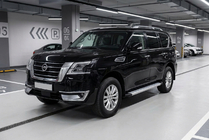 Nissan Patrol Y62 2010-2024 Seitenschweller Maya V2 (2 Stk., Aluminium) Foto 1
