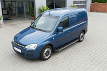Opel Combo 2002–2012 Trittbretter Bosphorus Grey (2 Stk., Aluminium) Foto 1