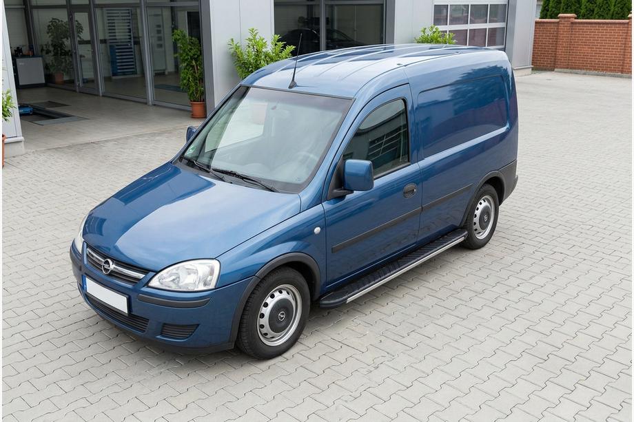 Opel Combo 2002–2012 Trittbretter Bosphorus Grey (2 Stk., Aluminium) Image