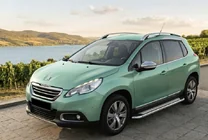 Peugeot 2008 2013-2019 Seitenschweller Maydos V2 (2 Stk., Aluminium & Edelstahl) Foto 1