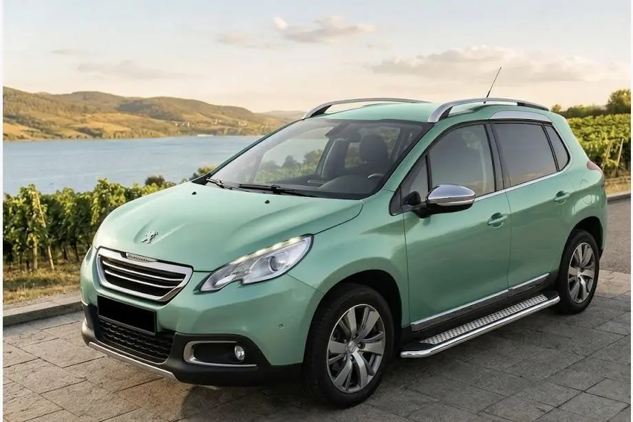 Peugeot 2008 2013-2019 Seitenschweller Maydos V2 (2 Stk., Aluminium & Edelstahl) Image