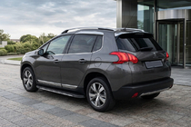 Peugeot 3008 2008-2016 Trittbretter Bosphorus Grey (2 Stk., Aluminium) Foto 1