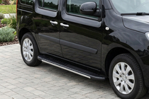 Renault Kangoo 2008–2020 Trittbretter Bosphorus Grey (2 Stk., Aluminium) Langer Radstand Foto 1