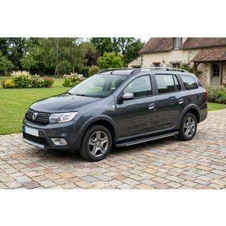 Trittbretter Bosphorus Grey (2 Stk., Aluminium) Renault Logan MCV 2013-2022 Foto 1