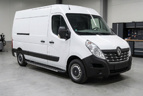 Renault Master 2011-2023 Trittbretter Bosphorus Grey (2 Stk., Aluminium) Langer Radstand Foto 1