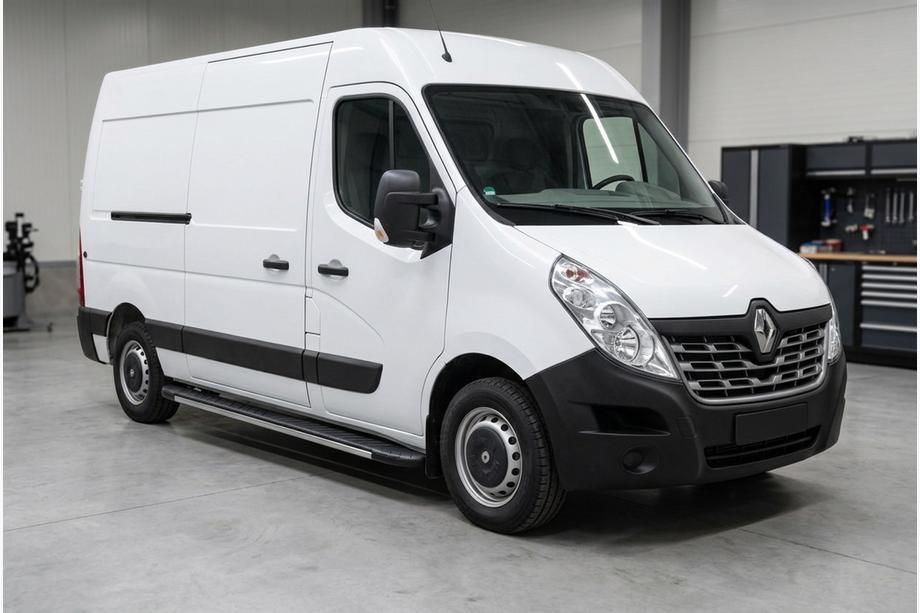 Renault Master 2011-2023 Trittbretter Bosphorus Grey (2 Stk., Aluminium) Langer Radstand Image
