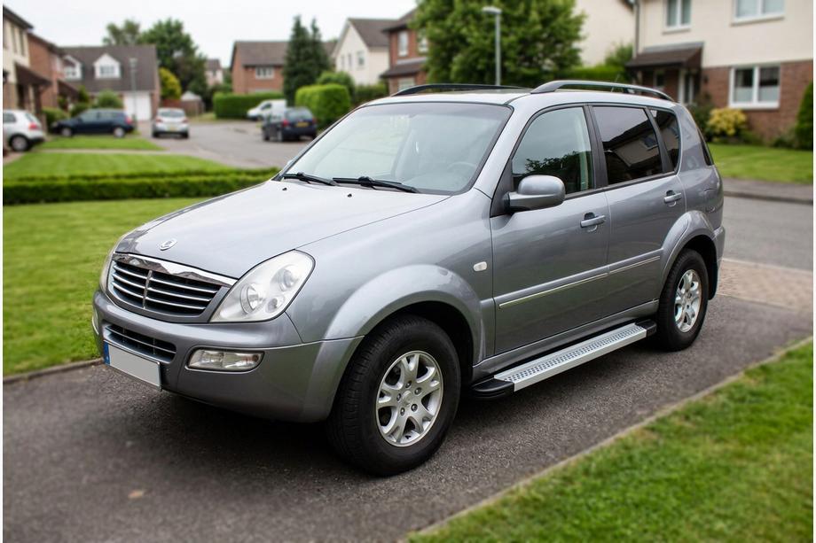 SsangYong Rexton I 2001-2017 Seitenschweller Maya V2 (2 Stk., Aluminium) 2012-2017 Image