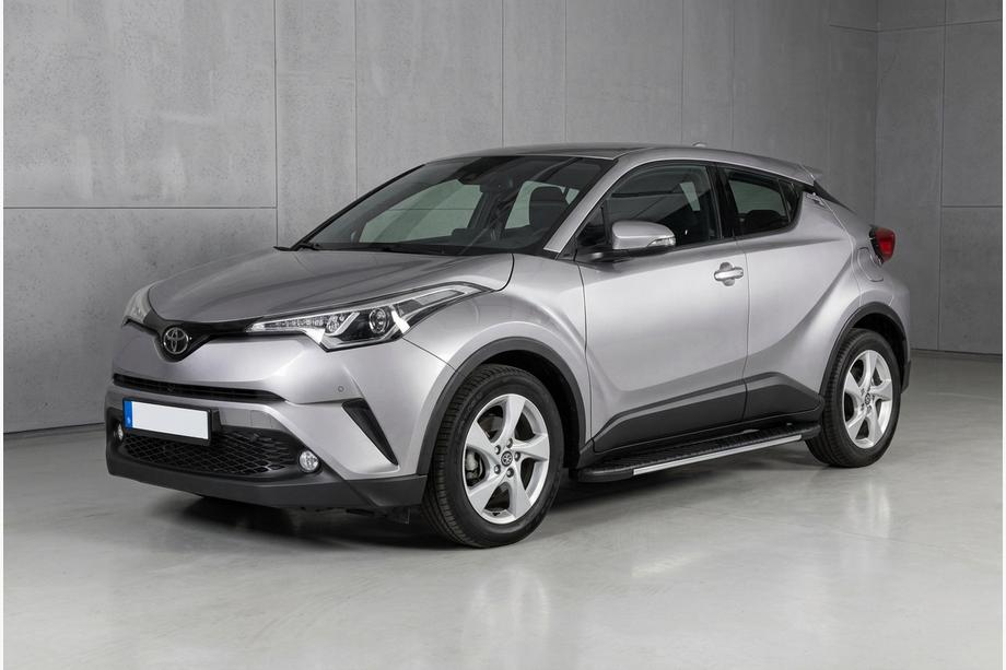 Toyota C-HR 2016-2023 Trittbretter Bosphorus Grey (2 Stk., Aluminium) Foto 1