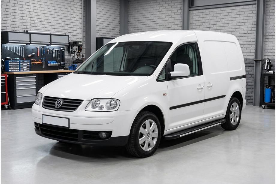 Volkswagen Caddy 2004-2010 Trittbretter Bosphorus Grey (2 Stk., Aluminium) Image