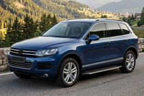 Volkswagen Touareg 2010-2018 Trittbretter Bosphorus Grey (2 Stk., Aluminium) Foto 1