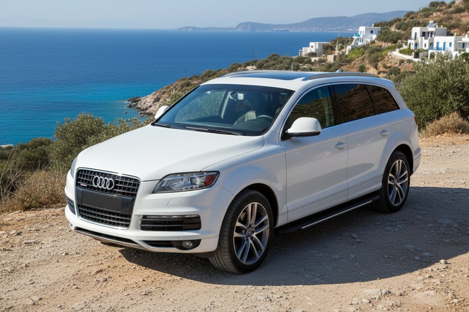 Audi Q7 2005-2015 Trittbretter Bosphorus Grey (2 Stk., Aluminium) Image