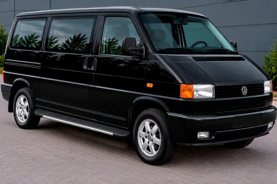 Volkswagen T4 Transporter 1990-2003 Trittbretter Bosphorus Grey (2 Stk., Aluminium) Image