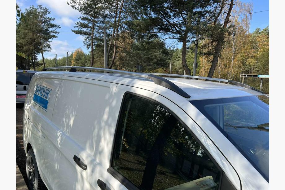 Mercedes Vito/V-class W447 2014- Dachreling Chrom DDU (Kunststofffuesse) Foto 2