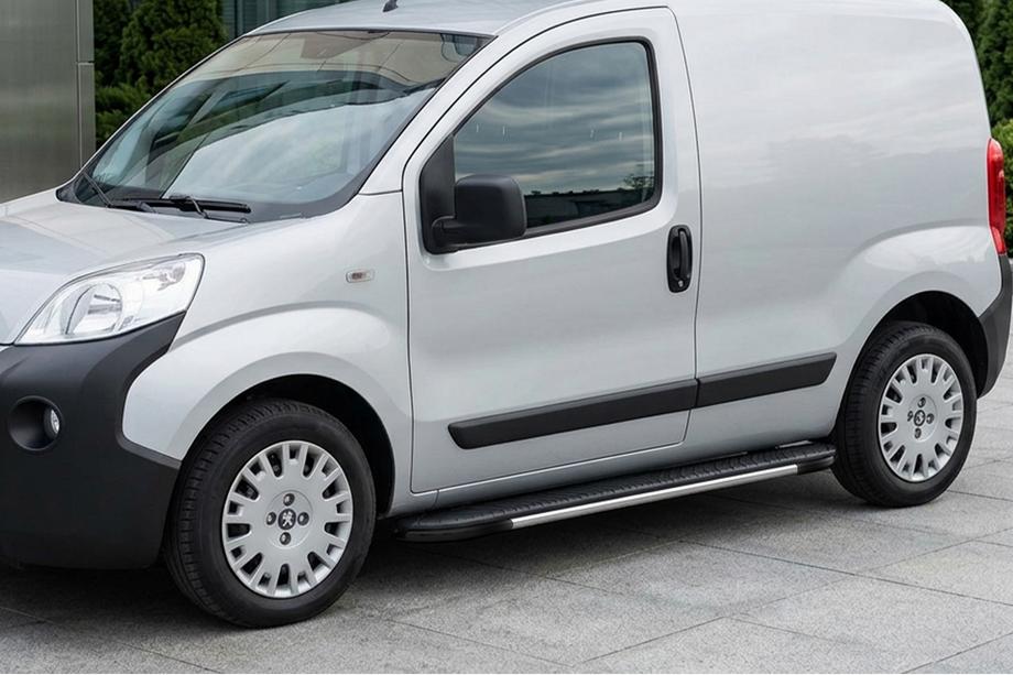 Peugeot Bipper 2008-2017 Trittbretter Bosphorus Grey (2 Stk., Aluminium) Image